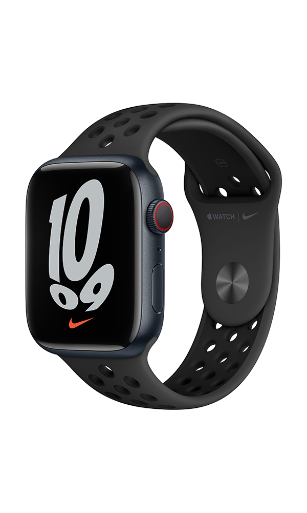 Apple Watch Nike Series 7 (GPS+4G) Cellular 45mm Aluminium