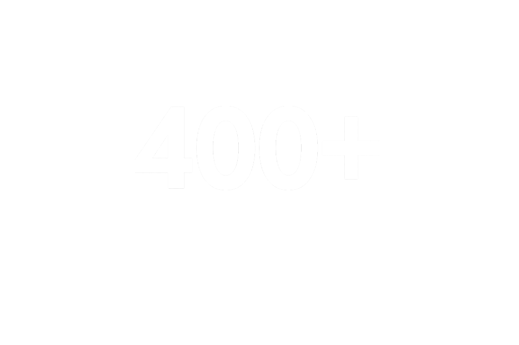 400+ Retail stores nationwide